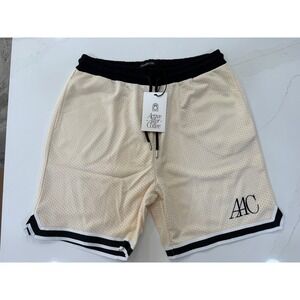 Active after coffee connection shorts in size medium colors, white sand